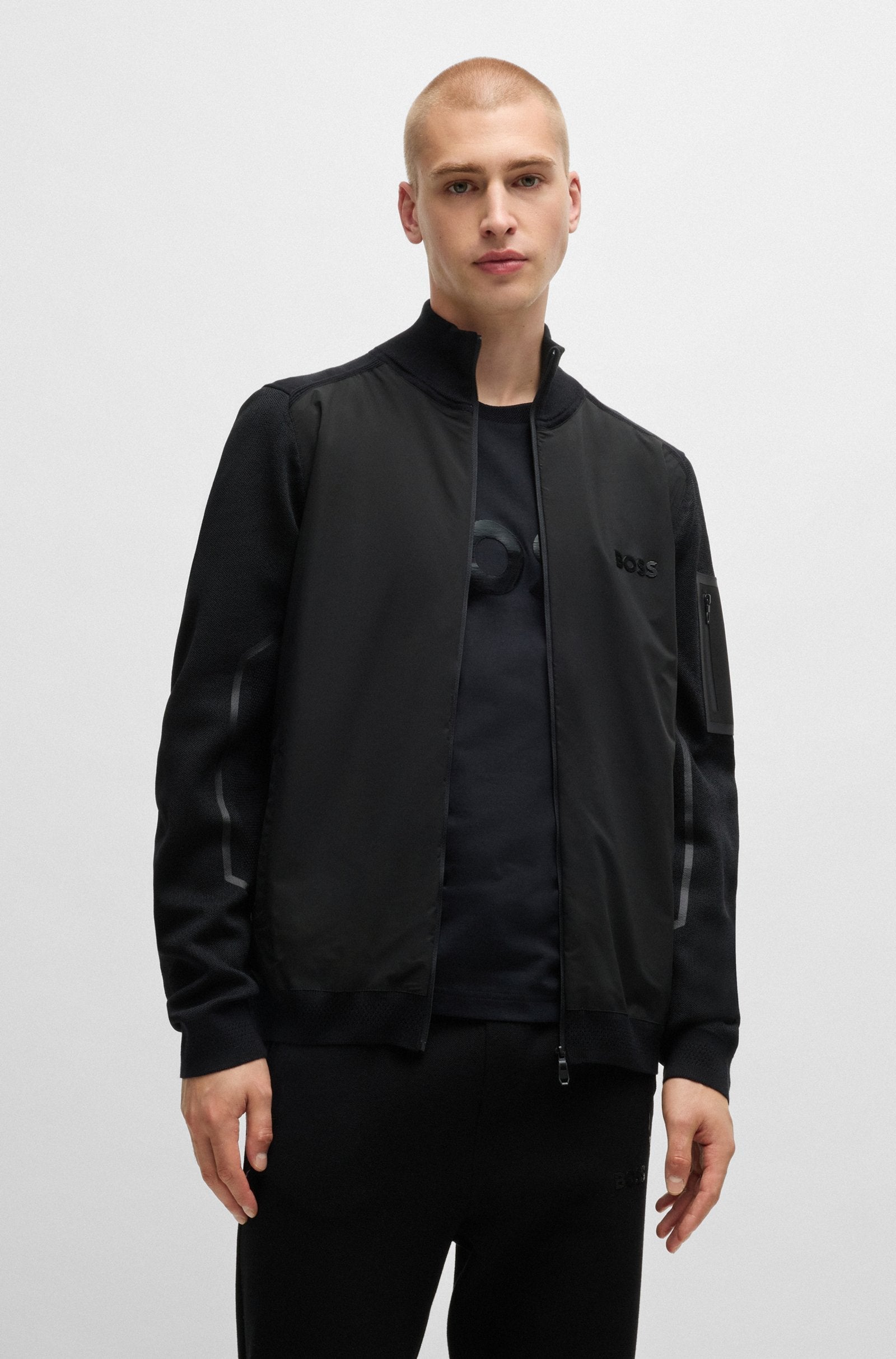 Veste Boss Green Zhino - Noir