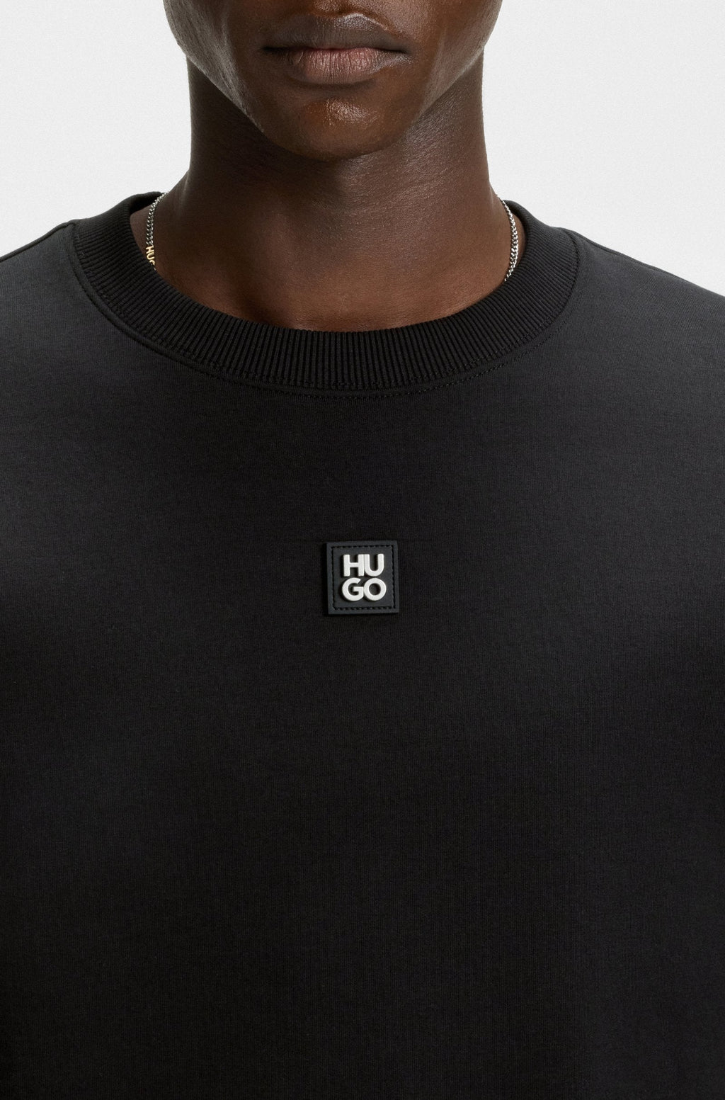 Hugo Boss Dettil col rond - Noir