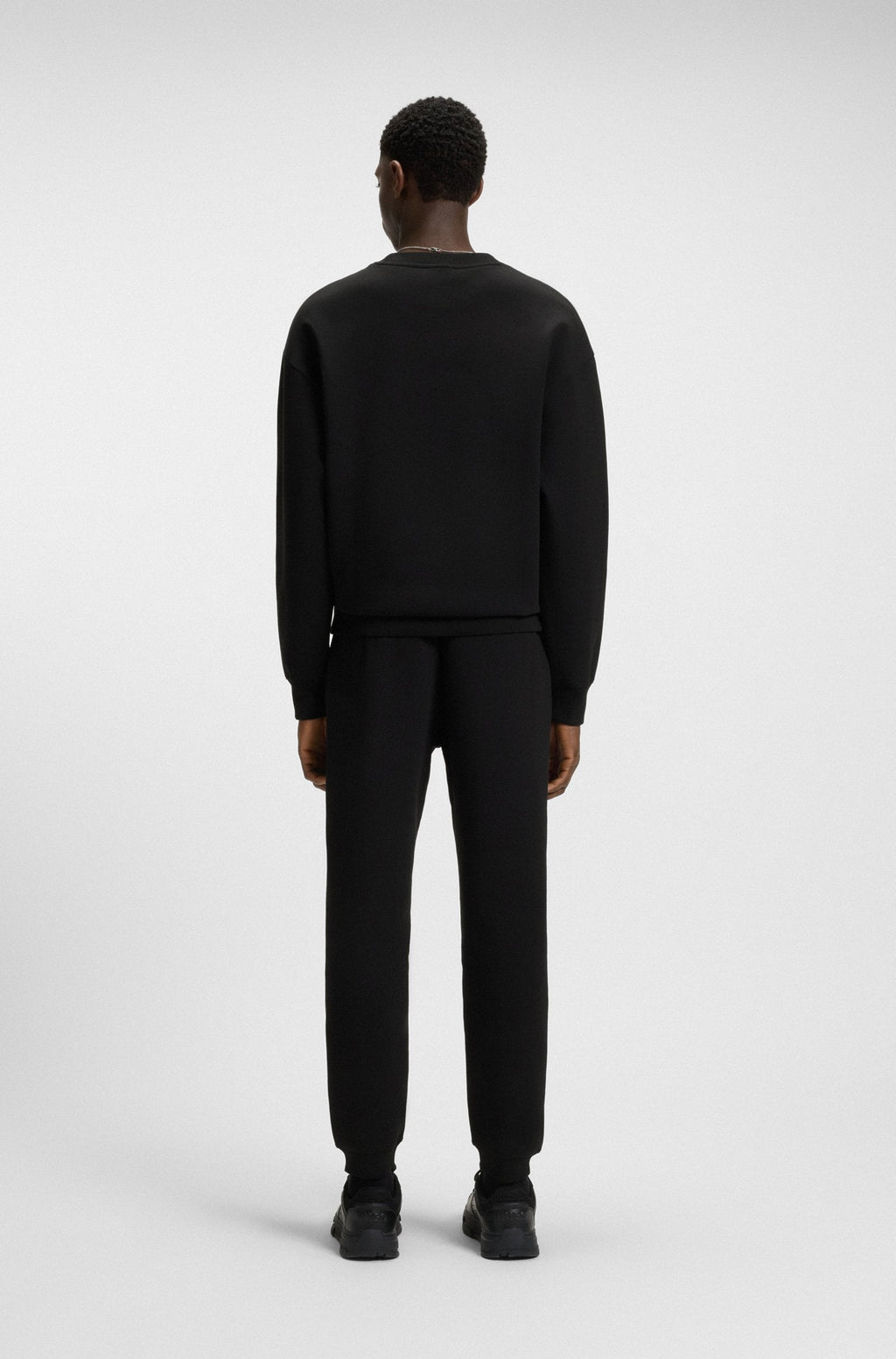 Hugo Boss Dettil col rond - Noir