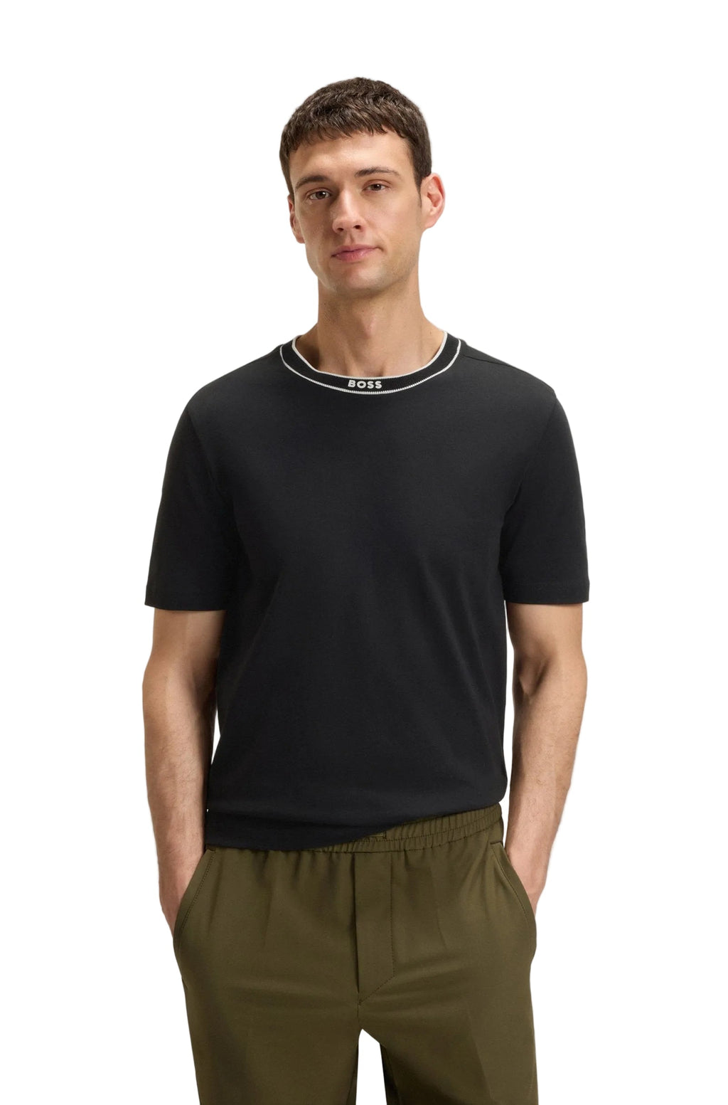 T-shirt Boss Green 5 - Noir