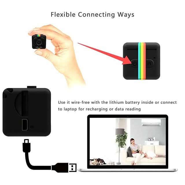 Mini-caméra HD 1080p