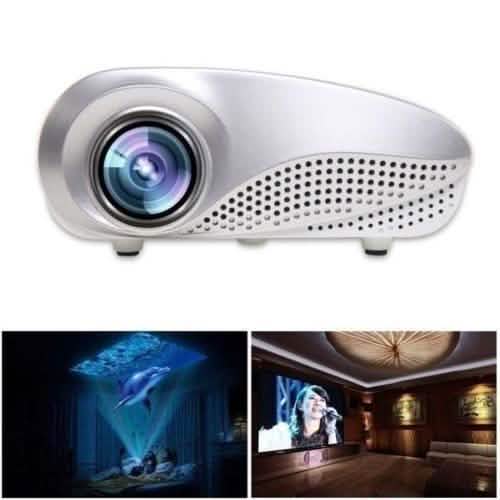 Mini projecteur LED HD Cinéma de maison 3D