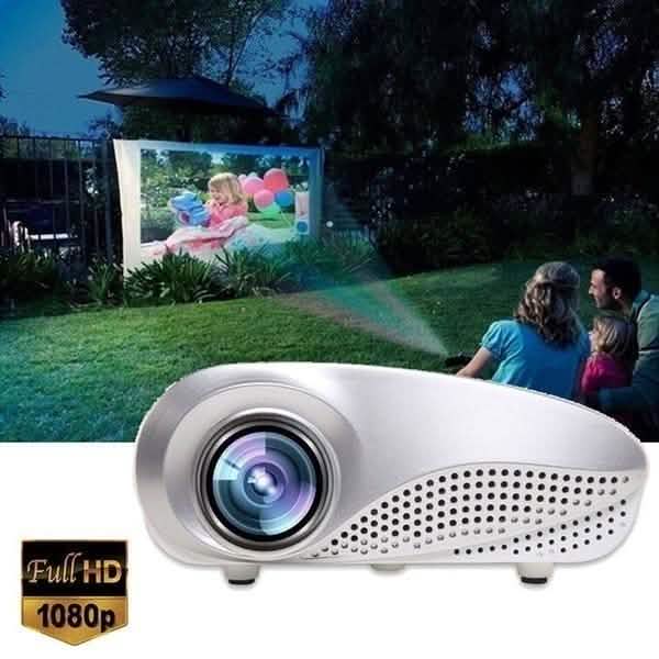Mini projecteur LED HD Cinéma de maison 3D