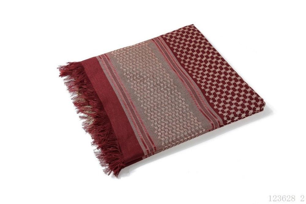 Foulard Hijab Homme Coton Arabe Hijab Burqa Palestine Keffieh Écharpe Vêtements Islamiques Arabes Homme Musulman Hijab Foulard Motif de Shemagh Keffieh Arabe Homme Arabe Keffieh Foulard Musulman Arabe Homme Châle