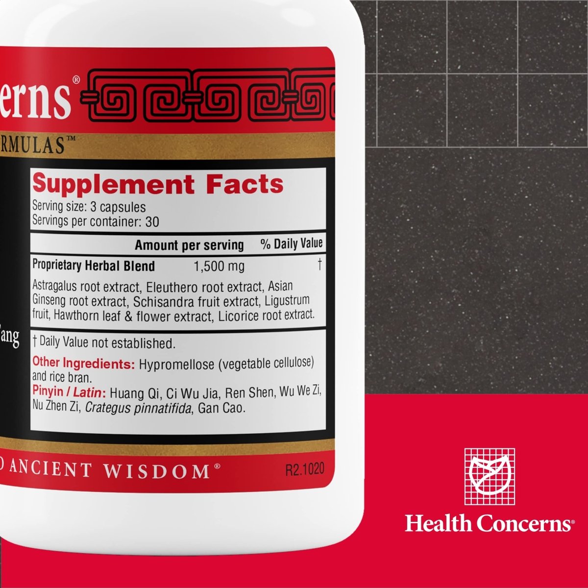 Health Concerns Astra 8 - Complément Immunitaire & Énergisant - 90 Capsules