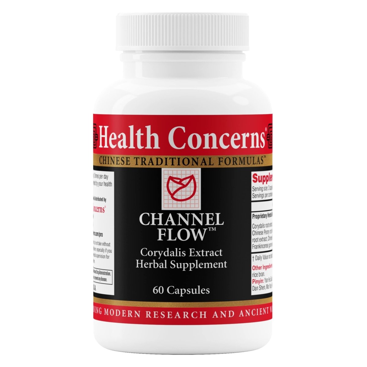 Problèmes de santé Canal de flux - Supplément pour la santé musculaire - Soutien sanguin - 60 capsules