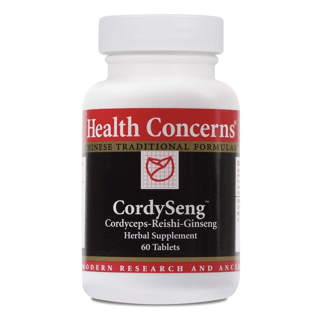 Health Concerns - CordySeng - Fu Zheng Chinese Herbal Supplement - Fatigue and Immune Function Support - 60 Count
