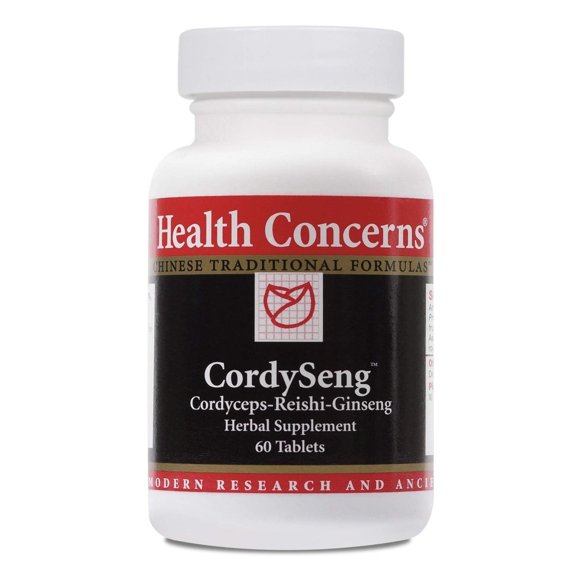Health Concerns - CordySeng - Fu Zheng Chinese Herbal Supplement - Fatigue and Immune Function Support - 60 Count