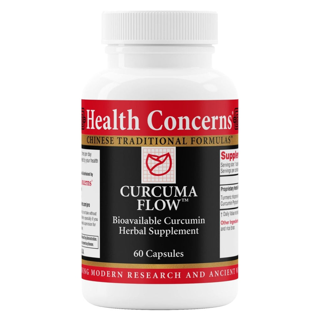 Health Concerns Curcuma Flow - Compléments de soutien pour la santé des articulations - 60 gélules