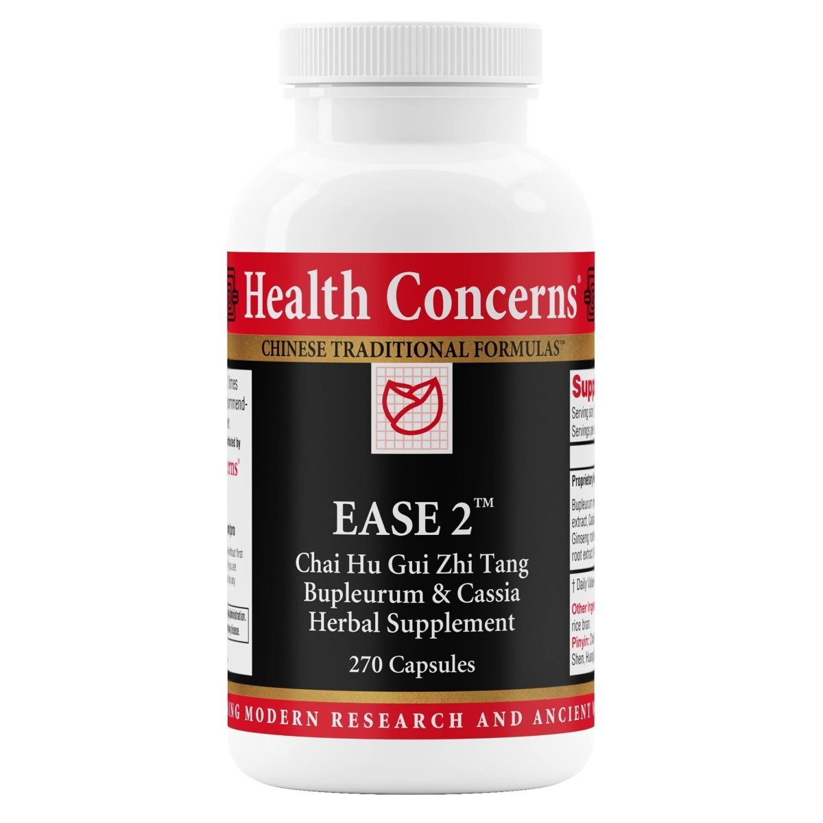 Health Concerns Ease 2 - Complément Herbal Tonifiant et Relaxant Musculaire - 270 Capsules