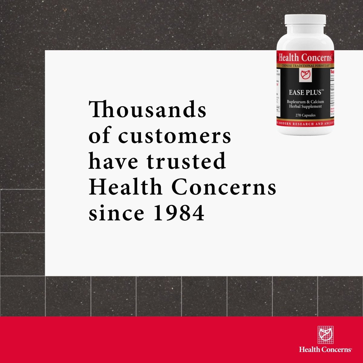 Health Concerns Ease Plus - Complément digestif - 270 gélules