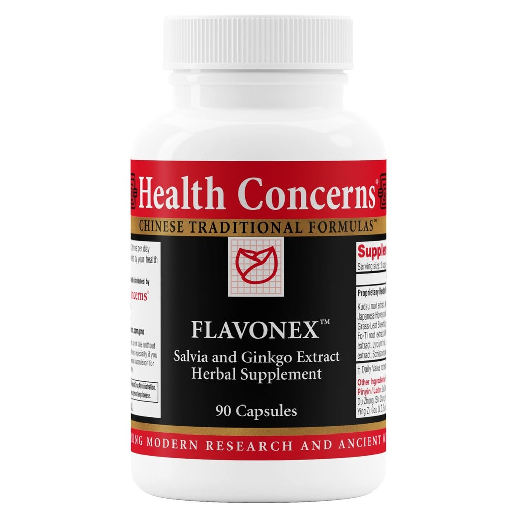 Problèmes de santé Flavonex - Compléments naturels pour la circulation sanguine et la santé du cerveau - 90 gélules