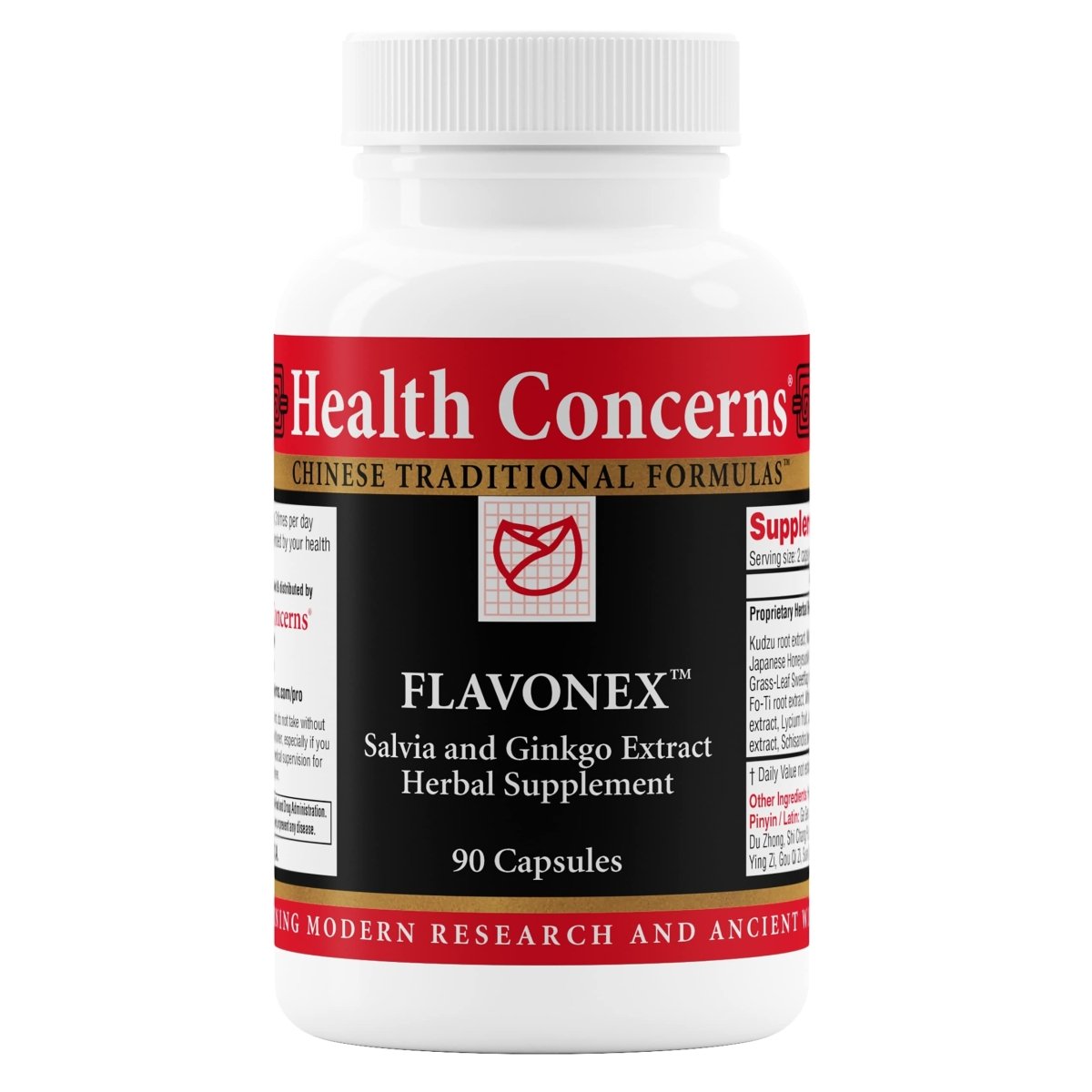 Problèmes de santé Flavonex - Compléments naturels pour la circulation sanguine et la santé du cerveau - 90 gélules