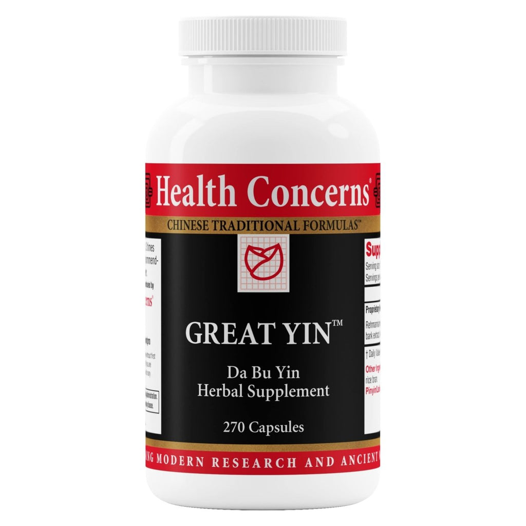 Health Concerns Great Yin - Menopause Relief & Women's Health Supplement - 270 Capsules