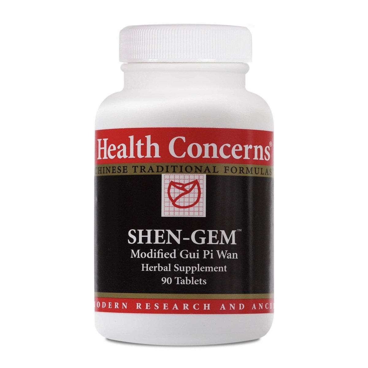 Problèmes de santé - Shen-Gem - Complément Herbal Modifié de GUI Pi Wan - 90 Comprimés