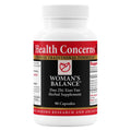 Health Concerns Woman's Balance - Complément Soulagement et Soutien du Syndrome Prémenstruel (SPM) pour Femmes - Grand format, 90 capsules
