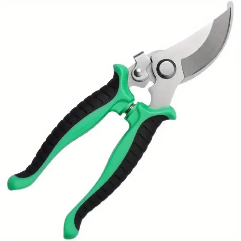 Sécateur robuste avec lames en acier inoxydable antirouille, outil de jardinage à main