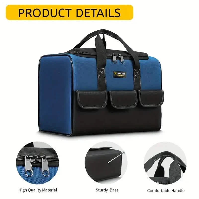 Sac à outils robuste avec grande ouverture