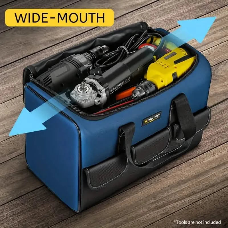 Sac à outils robuste avec grande ouverture
