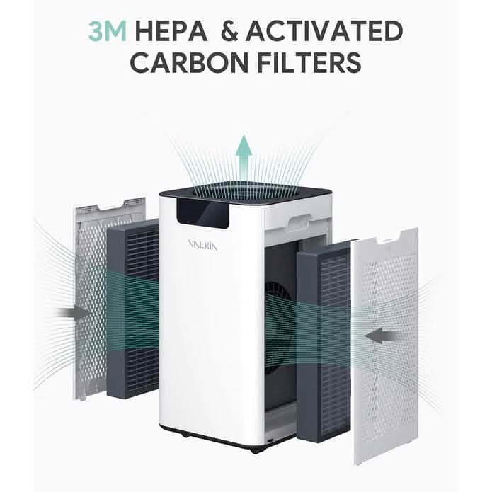 Purificateur d'air HEPA grande pièce 98 m²