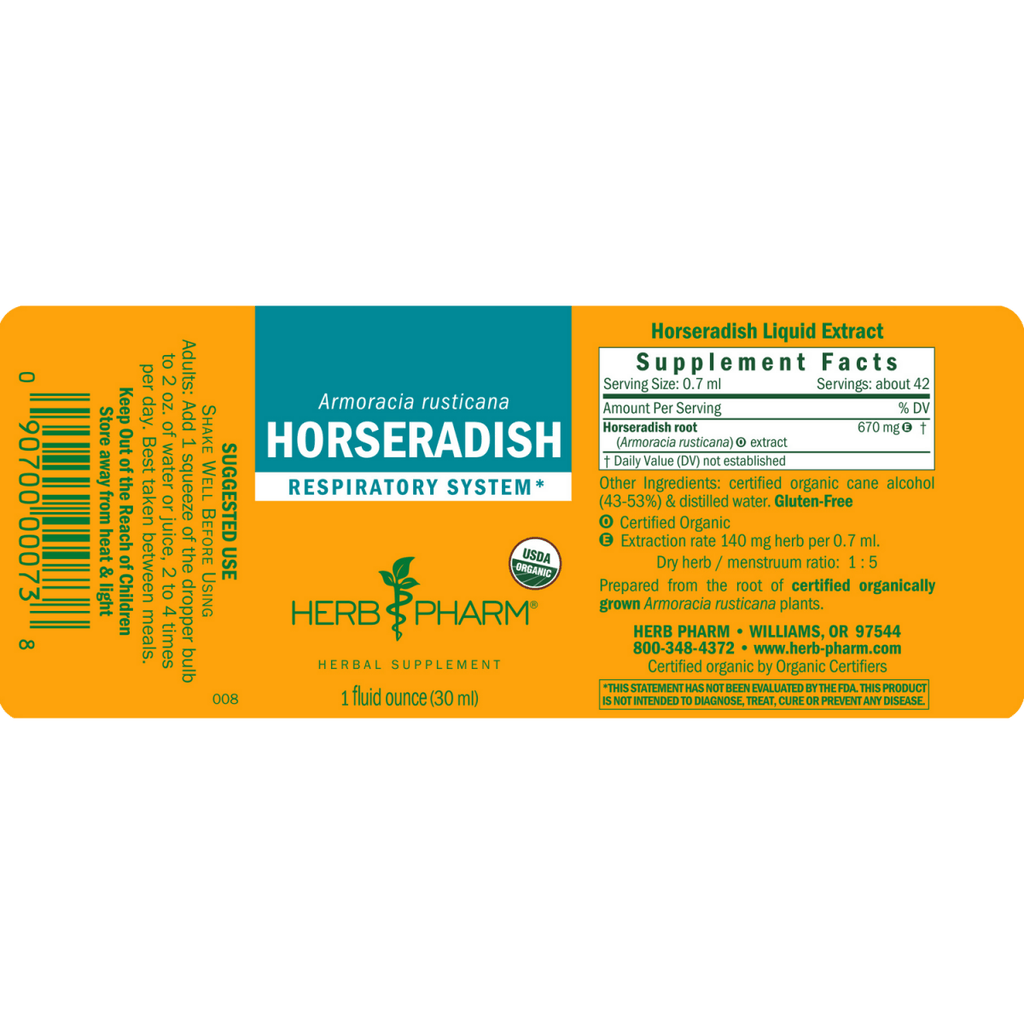 Herb Pharm Raifort 30ml