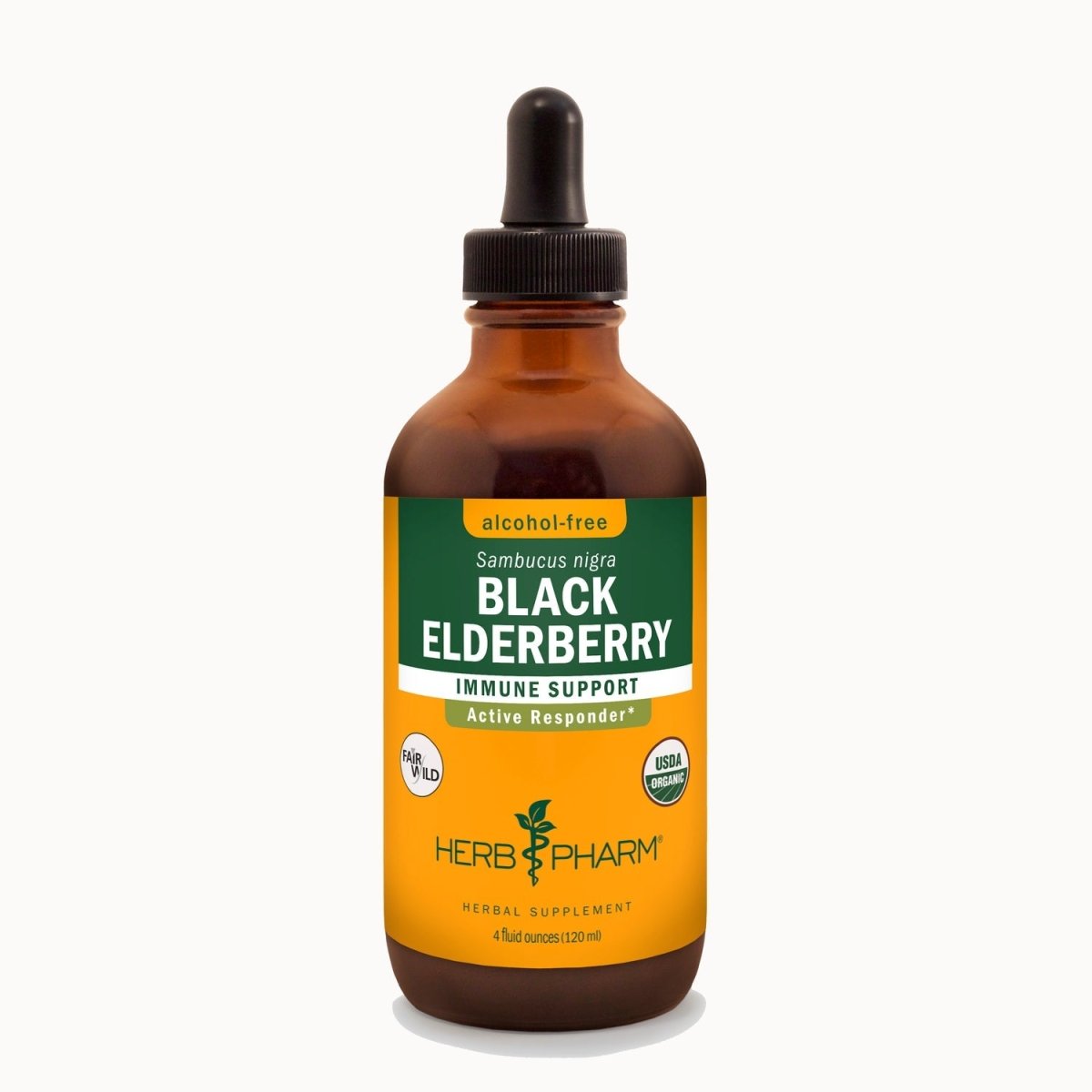 Herb Pharm Enfants Sureau Noir Sans Alcool 4oz