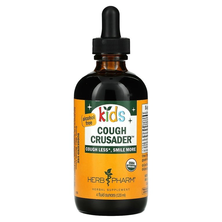 Herb Pharm Enfants Sirop Toux Crusader 4oz