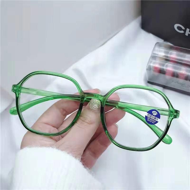 Monture hexagonale pour femmes et hommes, lunettes de mode pour hommes et femmes, lunettes de lecture, monture de lunettes optiques transparentes mignonnes, monture ronde pour femmes, lunettes rétro + 1.0 + 1.5 + 2.0 + 2.5 + 3.0 + 3.5 + 4.0