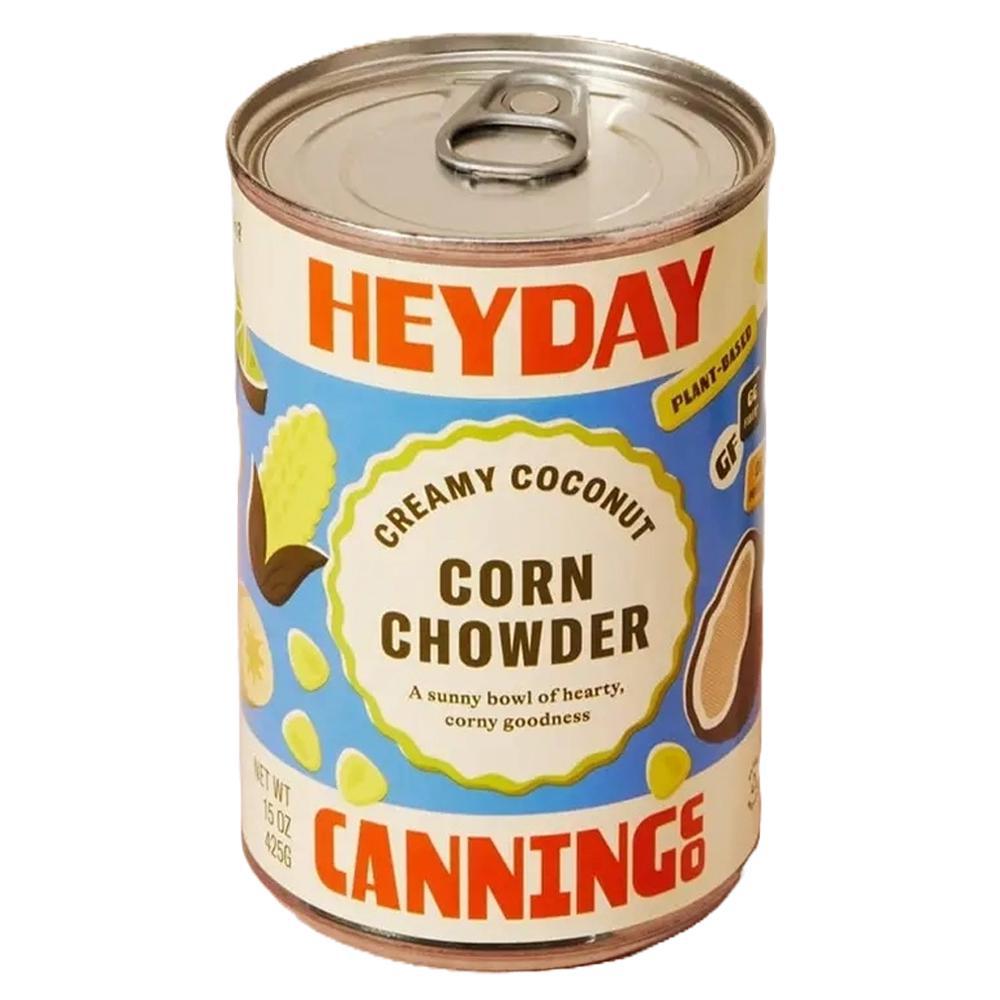 Heyday Canning Co. - Soupe de maïs crémeuse à la noix de coco (15OZ)
