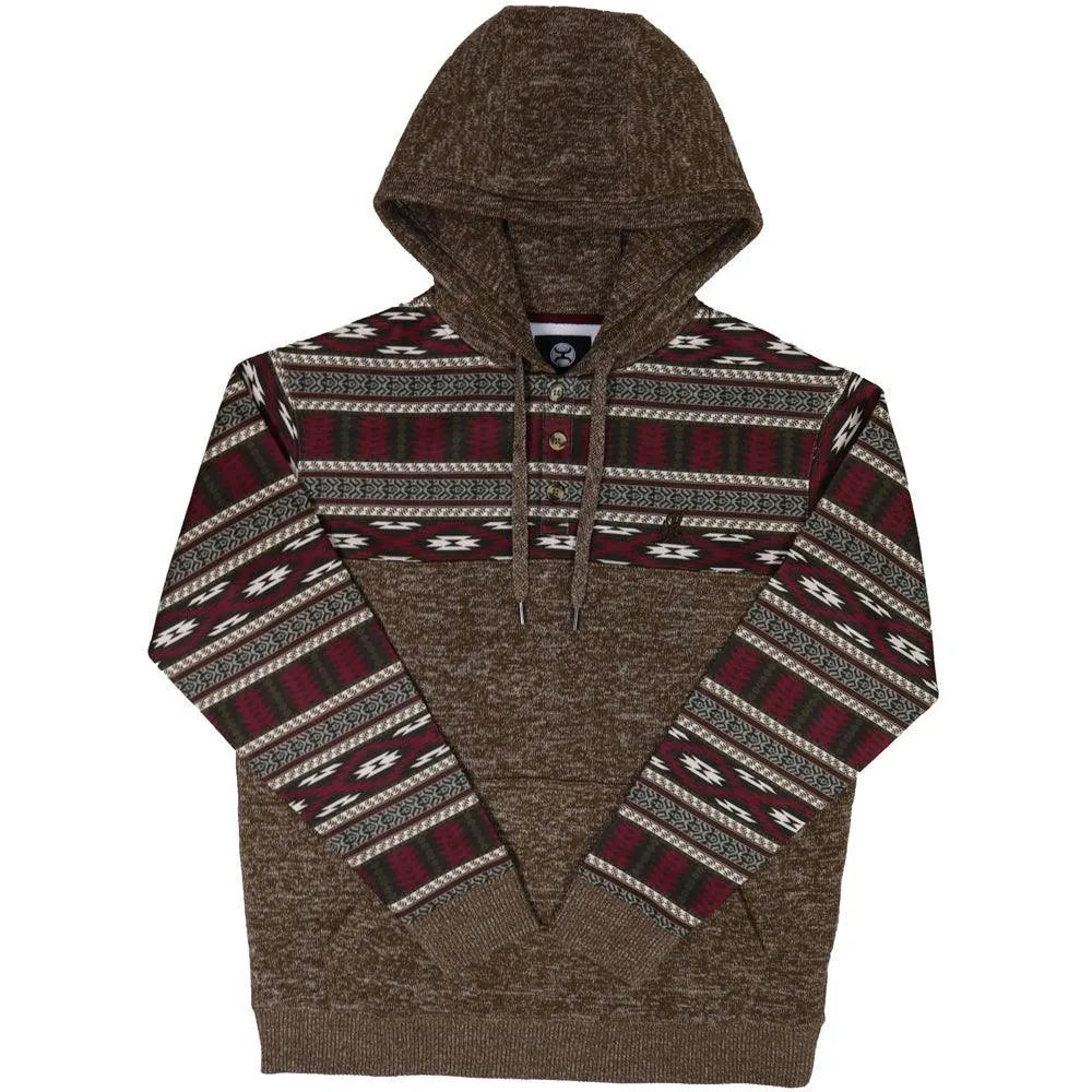 HOOey "Nomad Jimmy" (Marron) - Sweat-shirt Homme (Liquidation)
