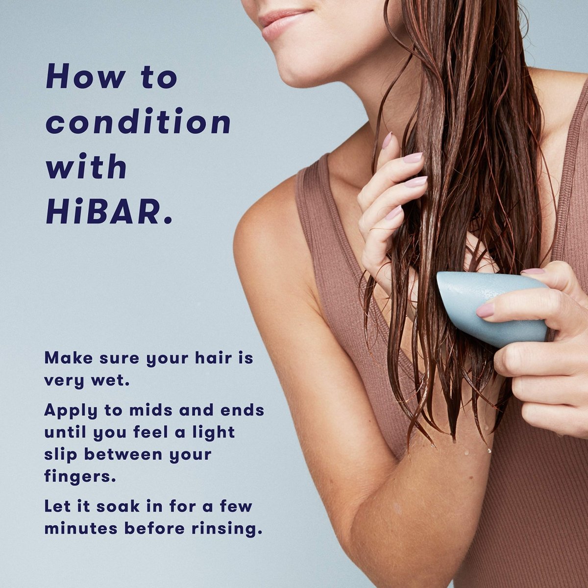 HiBar - Après-shampoing solide Volumize - 2,9 oz.