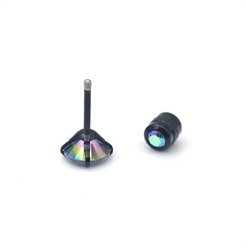 Boucles d'oreilles en zircone synthétique haut de gamme