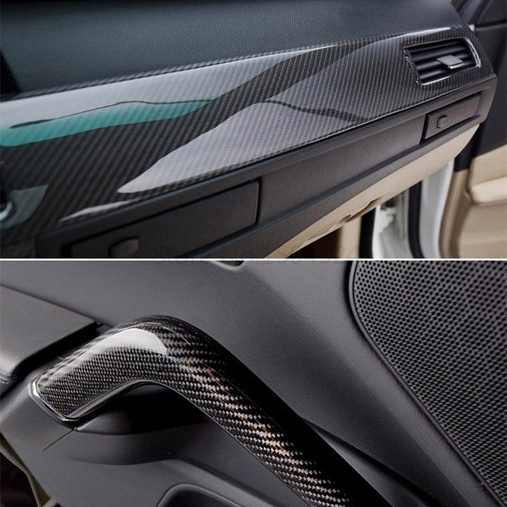 Film Vinyle Brillant 5D Fibre de Carbone Rouleau de Vinyle d'Emballage pour Moto Autocollants Tablette Accessoires Auto Film Vinyle Moto Tablette Voiture Styling Fibre de Carbone Brillante Film Vinyle Automobile Accessoires Auto Styling Voiture