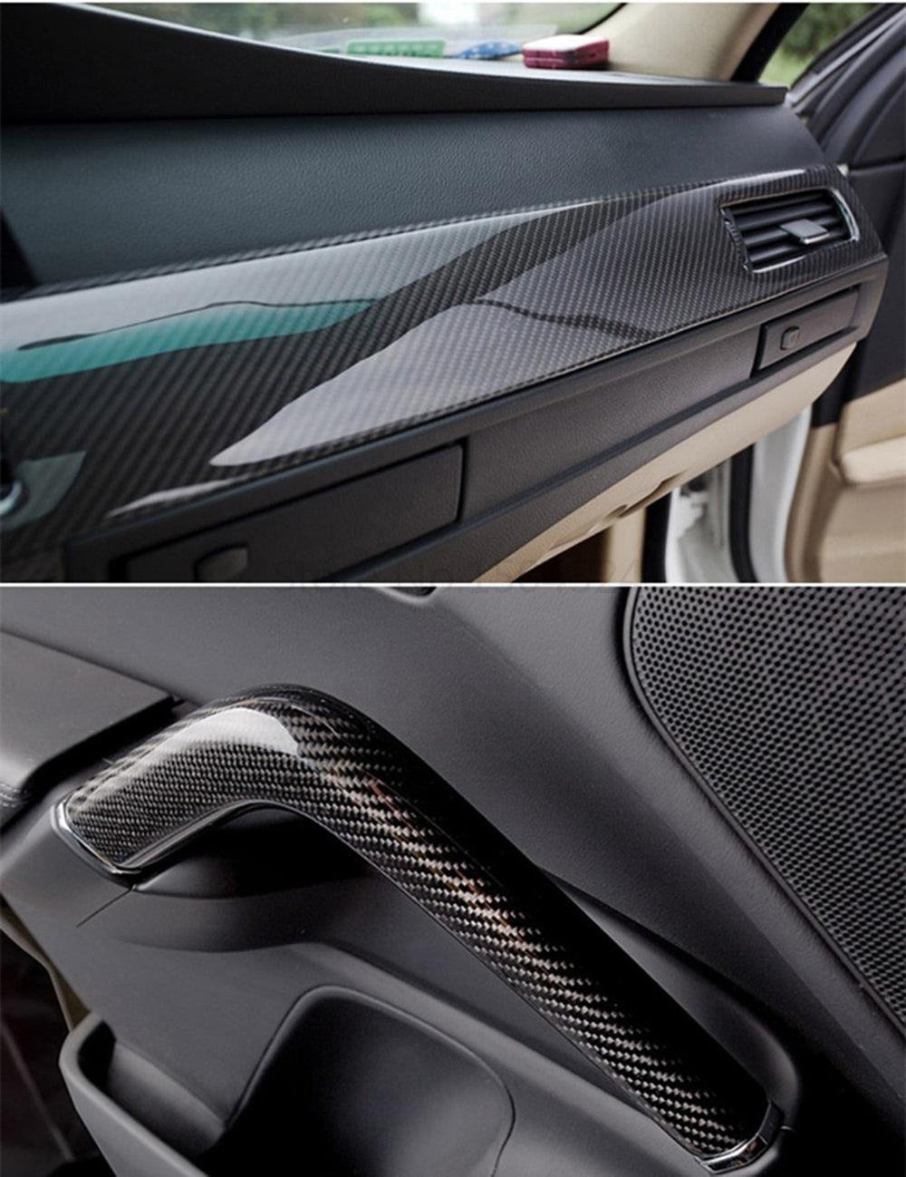 Film Vinyle Brillant 5D Fibre de Carbone Rouleau de Vinyle d'Emballage pour Moto Autocollants Tablette Accessoires Auto Film Vinyle Moto Tablette Voiture Styling Fibre de Carbone Brillante Film Vinyle Automobile Accessoires Auto Styling Voiture