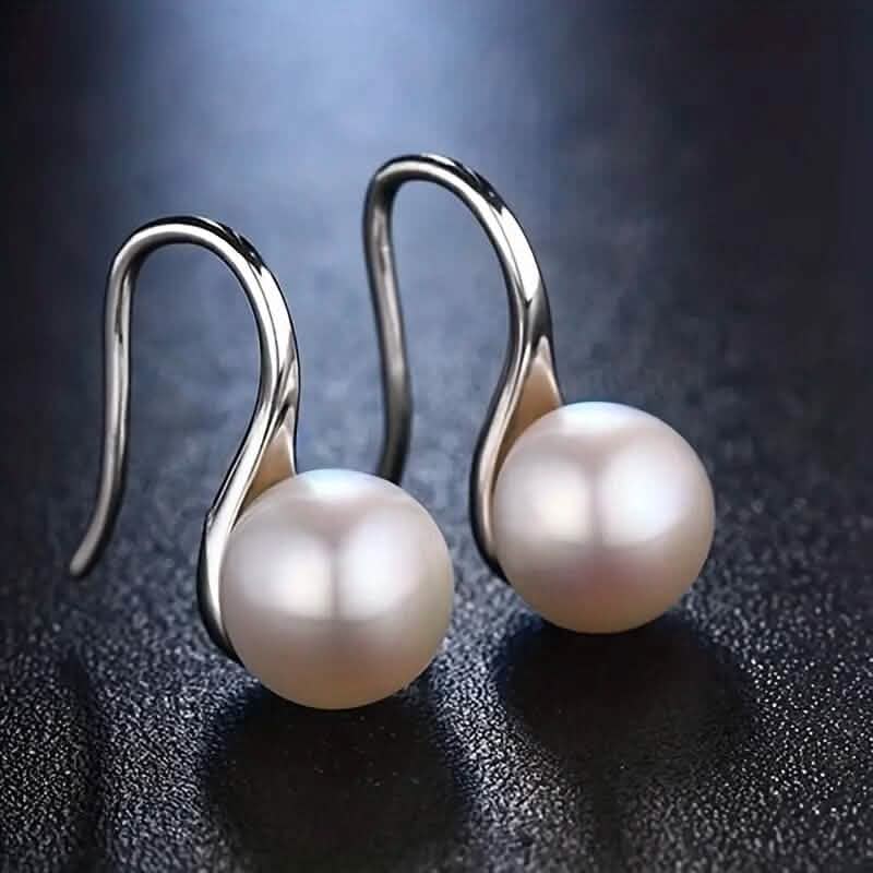 Chaussures à talons hauts Boucles d'oreilles en perles