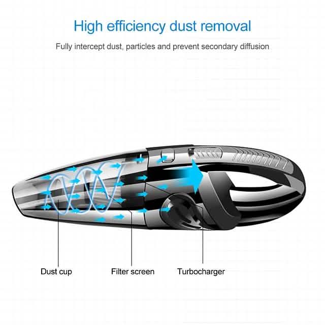 Aspirateur de voiture sans fil haute puissance