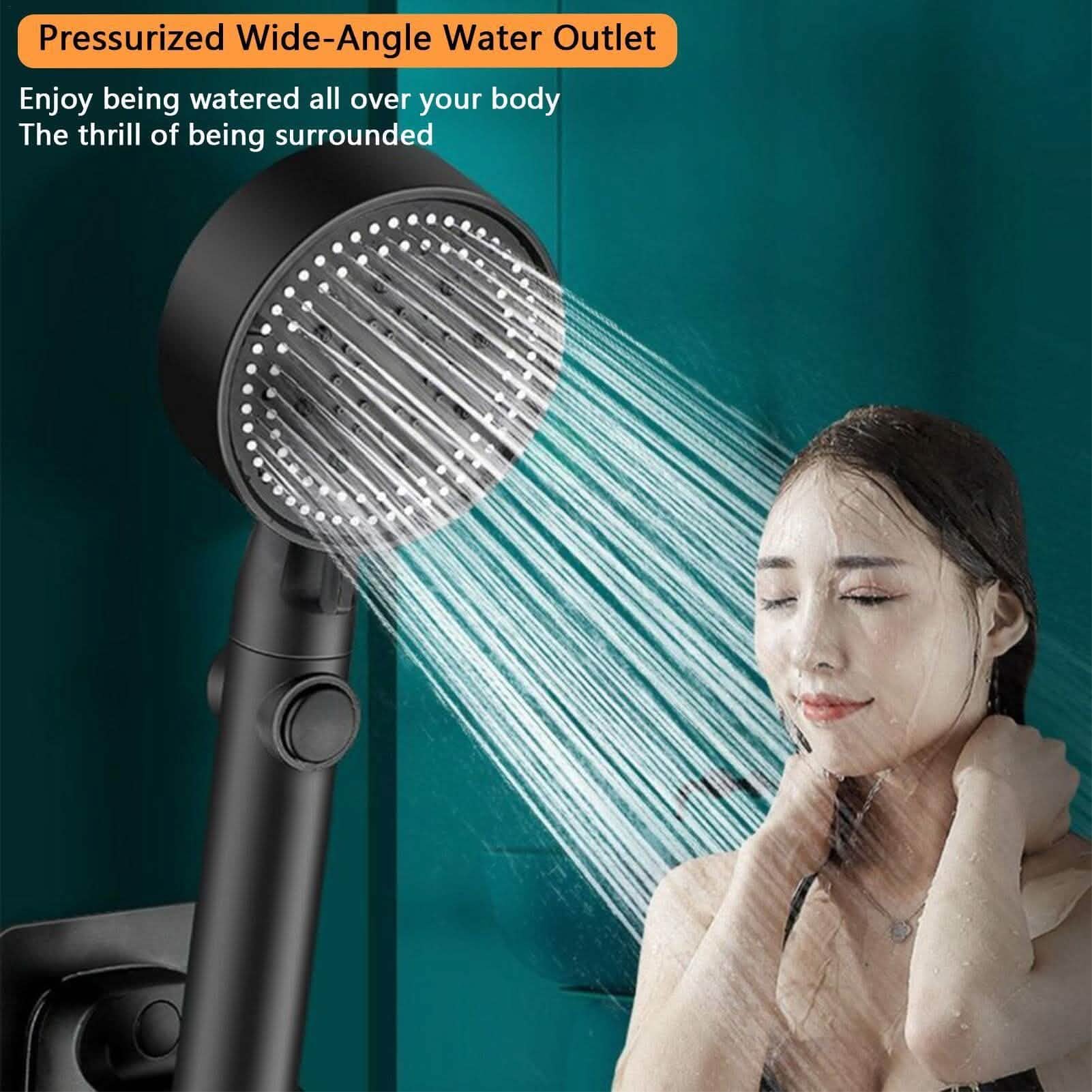 Pommeau de douche haute pression 5 modes réglables Économie d'eau Aérateur de robinet