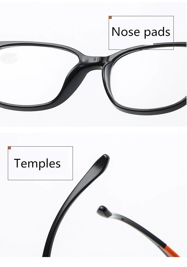 Lunettes Anti-Lumière Bleue Haute Qualité Monture Carrée Design Classique Verres Modernes Anti-Lumière Bleue pour Femmes Lunettes d'Ordinateur et de Gaming Anti-Rayons Bleus