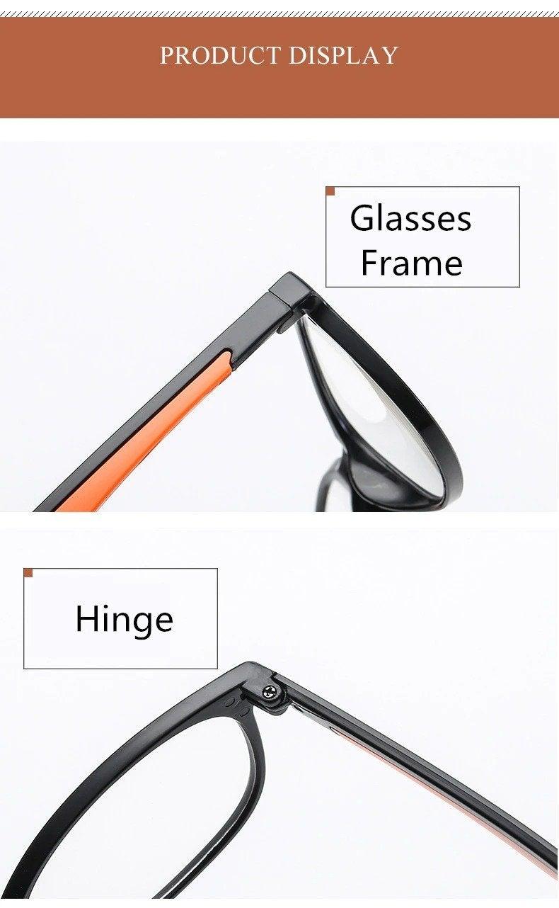 Lunettes Anti-Lumière Bleue Haute Qualité Monture Carrée Design Classique Verres Modernes Anti-Lumière Bleue pour Femmes Lunettes d'Ordinateur et de Gaming Anti-Rayons Bleus