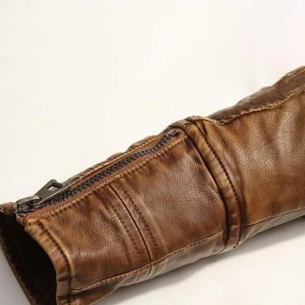 Veste en cuir de haute qualité