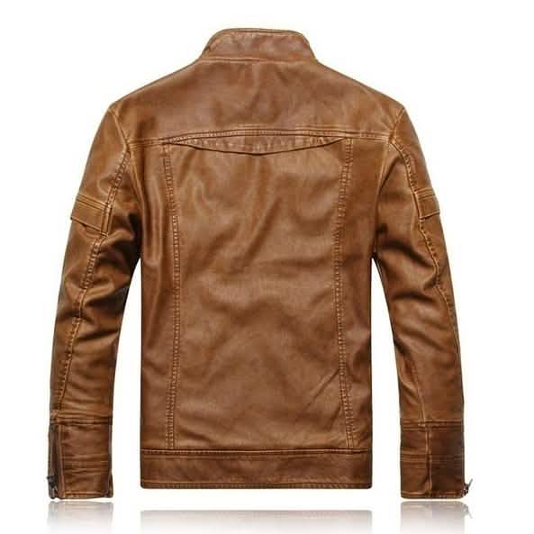 Veste en cuir de haute qualité