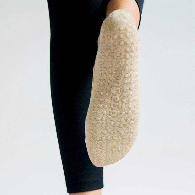 Chaussettes de Pilates de haute qualité, antidérapantes, respirantes, ouvertes à l'arrière, pour le yoga, la danse de ballet, le sport, pour femmes, pour le fitness