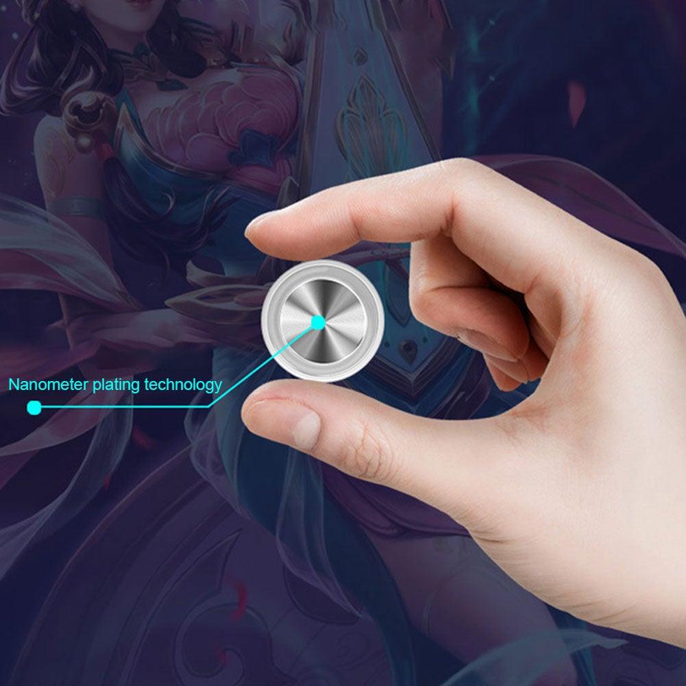 Manette de jeu mobile de haute qualité à ventouse, joystick, bascule de contrôle 360D, bouton métallique, pour tablette Android, écran tactile, manette de jeu.