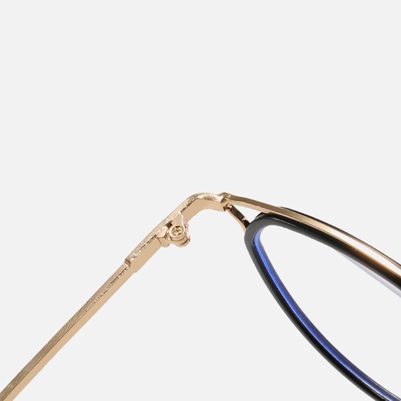 Lunettes de soleil de haute qualité - Lunettes anti-lumière bleue nocive pour femmes - Monture charmante pour étudiantes - Verres transparents colorés - Lunettes de soleil rétro pour femmes