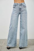 Taille Haute Jambe Large