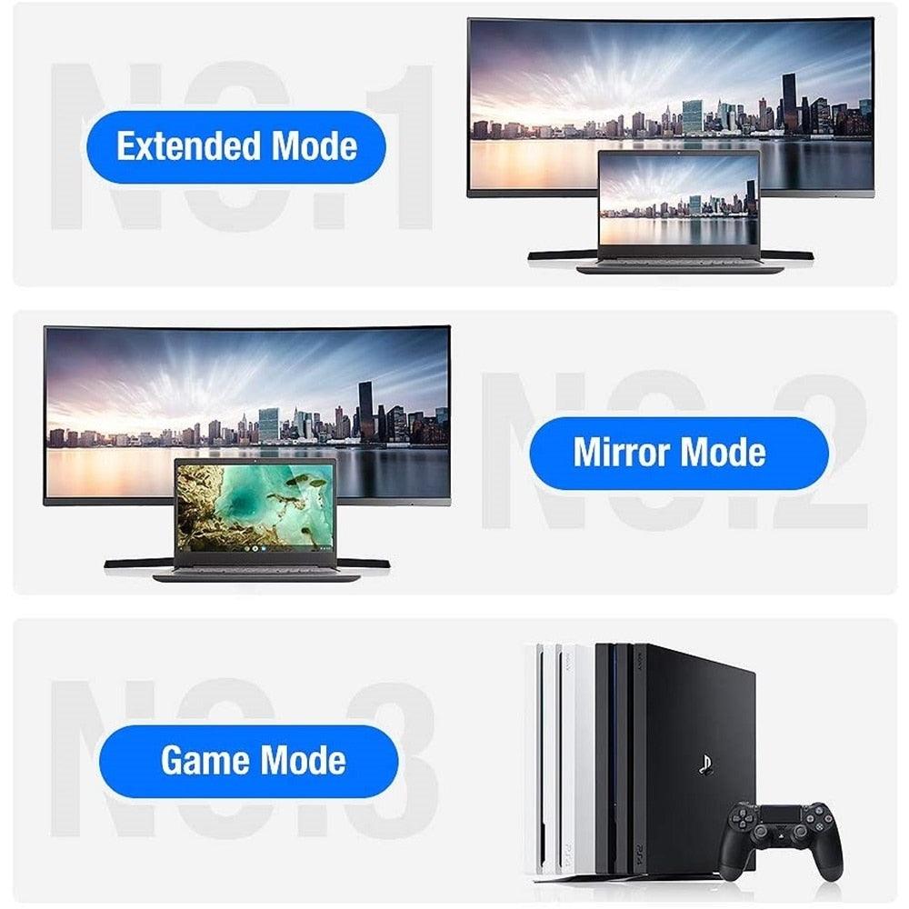 Câble DP TV DisplayPort Grande Vitesse Audio Vidéo 8K Compatible PC et Ordinateur Portable Projecteur Portable DP1.2 DP1.4 Câble Léger