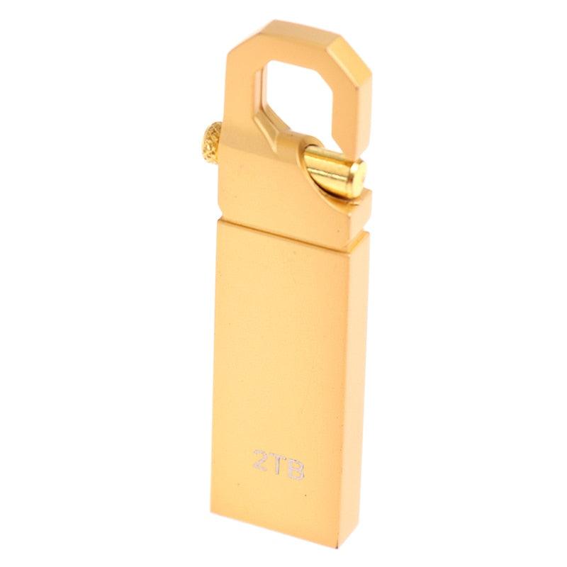 Clé USB Flash haute vitesse 32 Go-2 To USB 3.0 Clé USB double micro-USB pour ordinateur portable PC Ordinateur Audio de voiture Clé USB Disque Stockage externe Clé USB Porte-clés de voiture