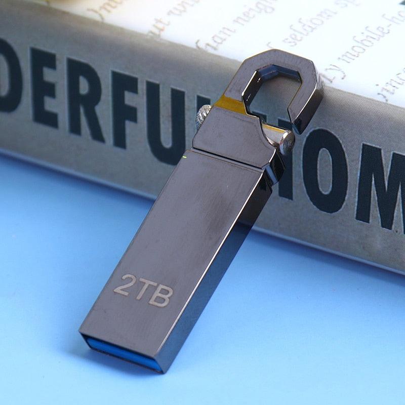 Clé USB Flash haute vitesse 32 Go-2 To USB 3.0 Clé USB double micro-USB pour ordinateur portable PC Ordinateur Audio de voiture Clé USB Disque Stockage externe Clé USB Porte-clés de voiture