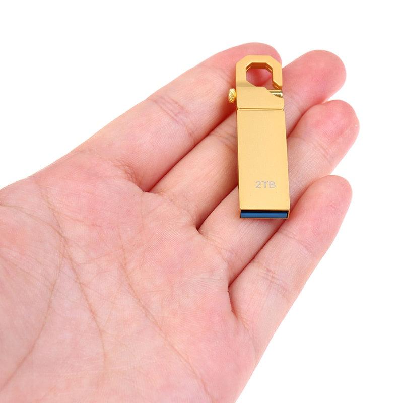 Clé USB Flash haute vitesse 32 Go-2 To USB 3.0 Clé USB double micro-USB pour ordinateur portable PC Ordinateur Audio de voiture Clé USB Disque Stockage externe Clé USB Porte-clés de voiture