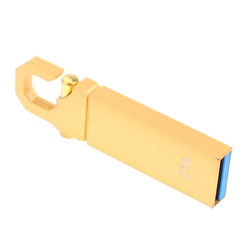 Clé USB Flash haute vitesse 32 Go-2 To USB 3.0 Clé USB double micro-USB pour ordinateur portable PC Ordinateur Audio de voiture Clé USB Disque Stockage externe Clé USB Porte-clés de voiture